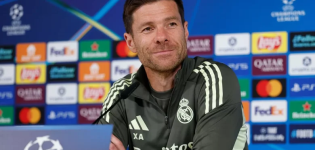 شابي الونسو قبل موقعة مارسيليا في دوري ابطال اوروبا